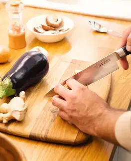 Kuchyňský nůž 210 mm - S-Art curator Premium Fiber černý - 132780