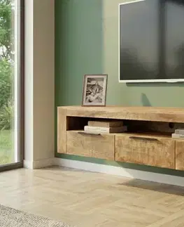 Závěsný TV stolek MANGES Dekorhome