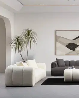 Trojmístná pohovka Puffy 3 Plain - Anthracite