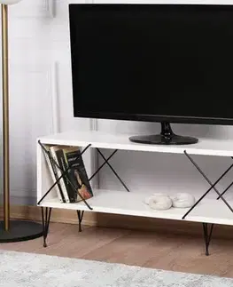TV stolek Street - White