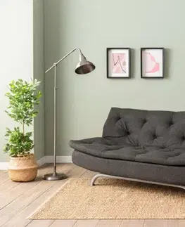 Trojmístná rozkládací pohovka Rivo - Dark Grey