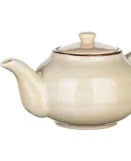 Banquet Keramická konvice Palas 0,9 l, krémová