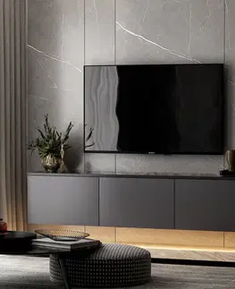 TV stolek Neon Illuminated - Anthracite