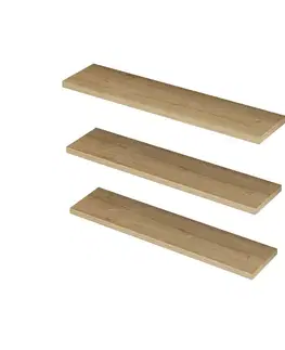 Polička Boss Sapphire Oak, 3 ks