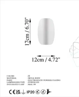 Nástěnná lampa Heybe - 13626