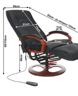 Masážní elektrické křeslo ARTUŠ 2 Tempo Kondela