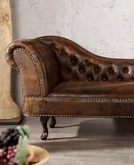 Chesterfield lenoška ZETHOS Dekorhome