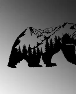 Dekorativní kovový doplněk na zeď Orso-1