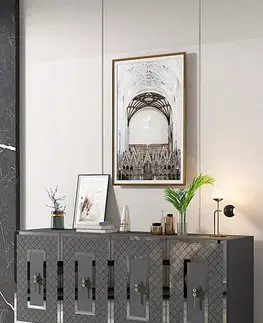 Konzolový stolek Puma 150 - Anthracite, Silver