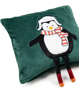 4Home Vánoční povlak na polštářek Penguin, 40 x 40 cm