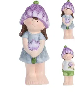 PROHOME - Chlepec/děvče 15cm Levandule