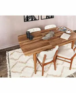 Rozkládací jídelní stůl Inci Walnut