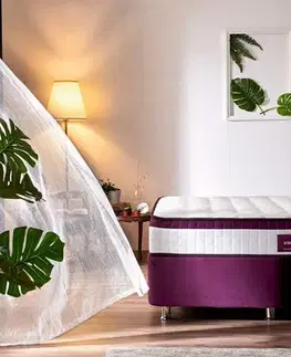Mattress Violet 140x190 cm Double Size Middle Firm Mattress