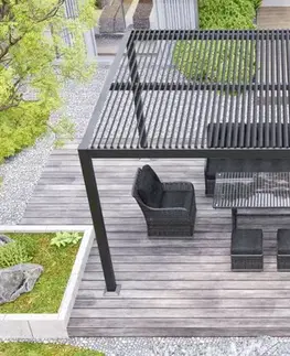 Bioklimatická pergola 6x3 m SCHATLER MODERN HomeGarden