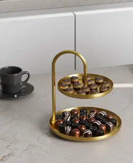Dekorativní kovový doplněk Kormen-B - Gold