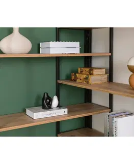 Regál Edra Black and Atlantic Pine