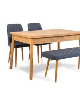 Set stolu a židlí (4 kusy) Costa Atlantic-Navy Blue