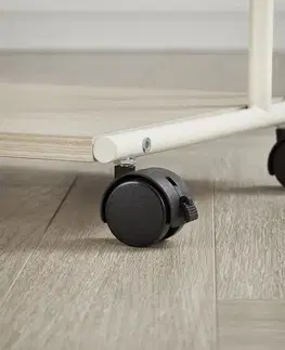 Odkládací stolek E1012 CRM, krémová