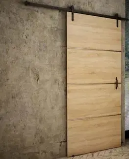 KIER Posuvné dveře RETRO PLUS | 100 cm Barva: dub sonoma