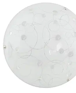 Stropní lampa Astro, stropní LED, 6500K, průhledná