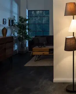 Stojací lampa LANSING Dekorhome