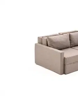 Dvoumístná rozkládací pohovka Saros - Brown