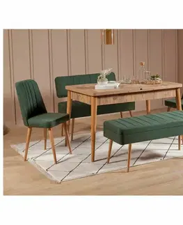 Jídelní set Vina Atlantic Pine and Green I, 5 ks