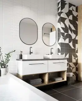 ArtDef Závěsná skříňka do koupelny FERATA A30 1D/45 | bílá