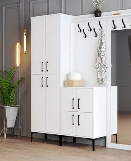 Předsíňová stěna Berlin ABC - White
