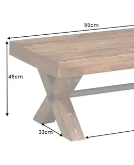Konferenční stolek RUSTON Dekorhome