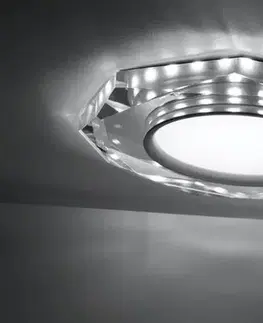 Stropní svítidlo bílé osmihranné LED SSP-24