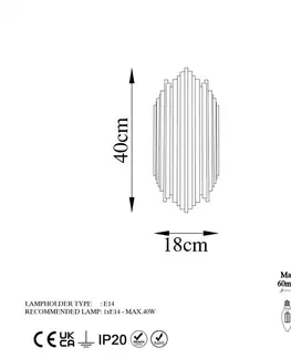 Nástěnná lampa Kara - 13345