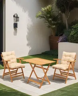 Garden Table & Chairs Set (3 Pieces) My025