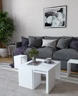 Konferenční stolek Ortanca White