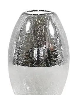 Stříbrné zrcadlové skleněné stínidlo E27 pro lampy Celia