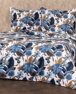4Home Flanelové povlečení Blooming , 160 x 200 cm, 70 x 80 cm
