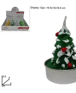 PROHOME - Svíčka stromeček různé barvy