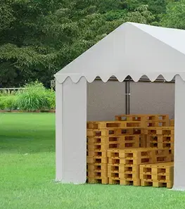 Skladový stan 5x8m šedá KLASIK