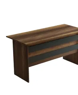Pracovní stůl Voma Walnut and Anthracite