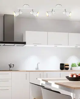 Nástěnná lampa 2X40W E14 bílá/chrom FIDO