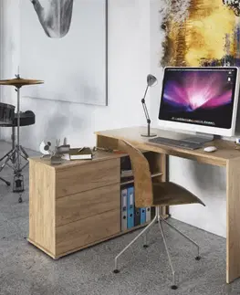 Rohový PC stůl TERINO Tempo Kondela