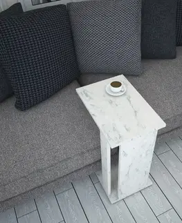 Odkládací stolek Pasific C White