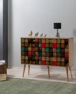 Skříňka Mega Cubes Sonoma Oak