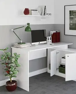 Pracovní stůl Basak White