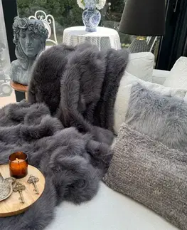Přehoz na pohovku Lolita 150x100 - Anthracite