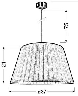 Závesná lampa TIZIANO 1xE27 Candellux