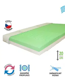 Matrace s potahem IDEA PARTNER 160x200x20 M27