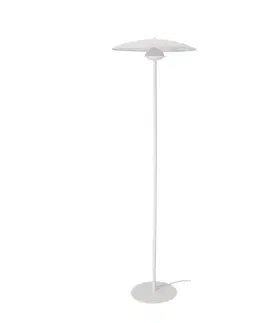 Stojací lampa bílá LED 16W Lund Ledea