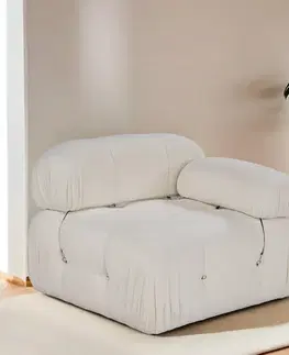 Křeslo / Jednomístná pohovka Bubble 1R - Beige
