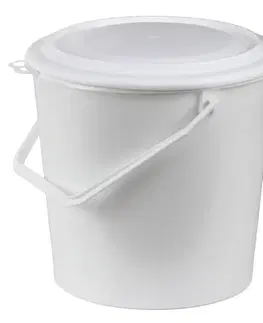 BESOP - Vědro bílé 5l s víkem